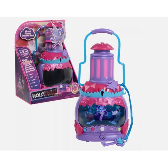 HOLOBRITE Pixie Lantern 42711 Virtual Dancing and Interactive Games, 5" Pixie